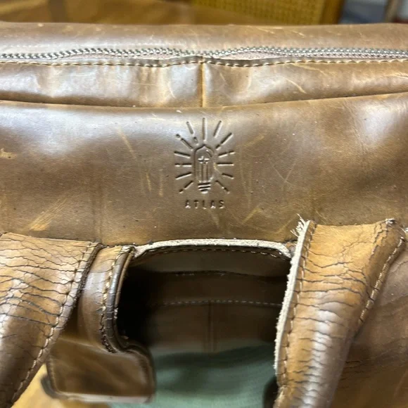 Brown Leather Backpack - Picture 9 of 16